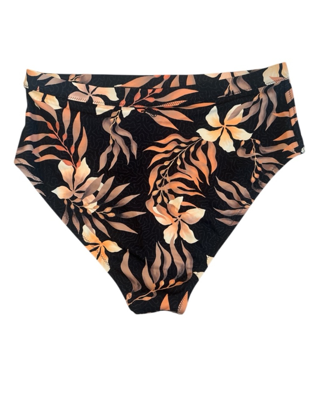 Billabong Women's Coral Gardeners High Waisted Retro Bikini Bottom | Size L - Picture 5 of 6